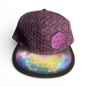 Purple Mind Key" Grassroots Laser Guided Visionsj Hologram Hat Limited Edition